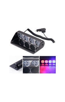 Cam İçi Çakar Lamba Uzaktan Kumandalı 16 Led 24w 12v Kırmız