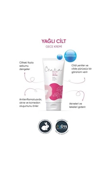 Centa Beauty Yağlı Cilt Gece Kremi 50 ML Centa Beauty Yağlı Cilt Gece Kremi 50 ML