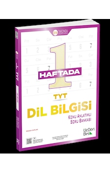 Üç Dört Beş 1 Haftada Tyt Dilbilgisi Konu Anlatımlı Soru Bankası Yeni Üç Dört Beş 1 Haftada Tyt Dilbilgisi Konu Anlatımlı Soru Bankası Yeni