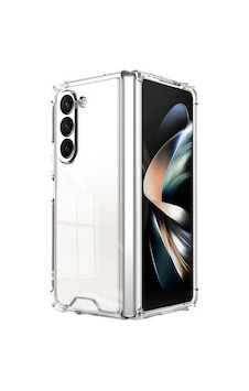 Galaxy Uyumlu Z Fold 5 Kılıf Zore Nitro Anti Shock Silikon Renksiz Galaxy Uyumlu Z Fold 5 Kılıf Zore Nitro Anti Shock Silikon Renksiz