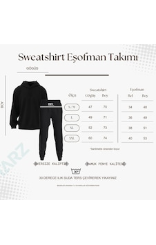 Uyguntarz Unisex Vintage Eşofman Takımı Mavi Uyguntarz Unisex Vintage Eşofman Takımı Mavi