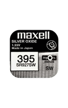 Maxell 395 SR927SW 1.55V Saat Pili 3'lü Maxell 395 SR927SW 1.55V Saat Pili 3'lü