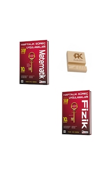 Kafa Dengi 10. Sınıf Matematik Ve Fizik Haftalık Süreç Denemeleri + Telefon Standı Kafa Dengi 10. Sınıf Matematik Ve Fizik Haftalık Süreç Denemeleri + Telefon Standı