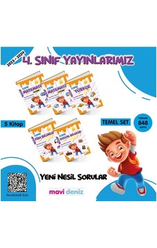 Mavi Deniz 4.sınıf Eğitim Seti Temel Set Mavi Deniz 4.sınıf Eğitim Seti Temel Set