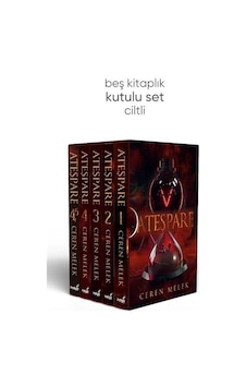 Ateşpare Seti 5 Kitap Ciltli / Ceren Melek Ateşpare Seti 5 Kitap Ciltli / Ceren Melek