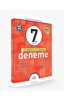 Rty Rota Yayınları 7.Sınıf Deneme Sınavı 6+2