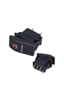 Çapa Irgatı Sembollü Yaylı Işıksız 3 Pinli On-off 12-24v Marin Switch Çapa Irgatı Sembollü Yaylı Işıksız 3 Pinli On-off 12-24v Marin Switch