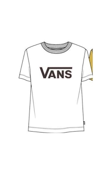 Vans Wm Drop V Crew-b Kadın Tişört Vn0a5hnmwht1 Beyaz Vans Wm Drop V Crew-b Kadın Tişört Vn0a5hnmwht1 Beyaz
