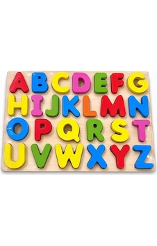 Ahşap Alfabe Puzzle Eğitici Oyuncak 94-432 Ahşap Alfabe Puzzle Eğitici Oyuncak 94-432