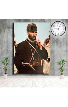 Trablusgarp Savaşı Atatürk Tablosu Sakallı Mustafa Kemal Kanvas T Trablusgarp Savaşı Atatürk Tablosu Sakallı Mustafa Kemal Kanvas T