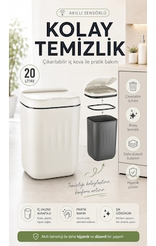 Sensörlü Çöp Kovası Rekli Sensörlü Çöp Kovası Rekli