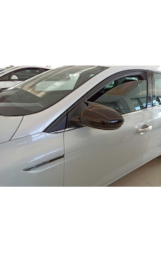 Renault Megane 4 2016+ Batman Ayna Kapağı Pıano  Black