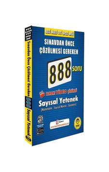 DGS ALES TYT KPSS MSÜ Çözülmesi Gereken Sayısal Yetenek 888 Soru Bankası Video Çözümlü- Tasarı Akademi DGS ALES TYT KPSS MSÜ Çözülmesi Gereken Sayısal Yetenek 888 Soru Bankası Video Çözümlü- Tasarı Akademi