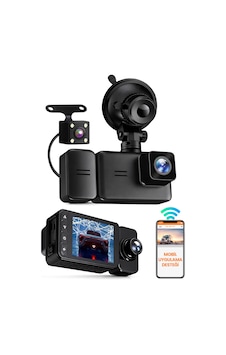 3 Kameralı Wifi Ekran Araç Kamerası Fullhd Geniş Ön + Arka + Araç İçi Kamera Hareket Sensörü Ef1313 Sku: Mırstk04fb9f2f57 3 Kameralı Wifi Ekran Araç Kamerası Fullhd Geniş Ön + Arka + Araç İçi Kamera Hareket Sensörü Ef1313 Sku: Mırstk04fb9f2f57