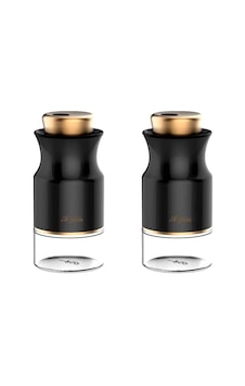 Aryıldız Black Line Bronz Tuzluk Biberlik Genel Aryıldız Black Line Bronz Tuzluk Biberlik Genel