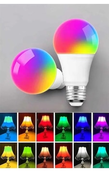 Buğz Led Ampul Enerji Dostu Rgb Işıklı 100w Led Işık Diğer