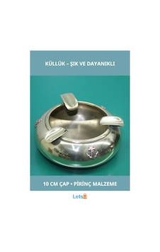 Klasik Orta Boy Pirinç Küllük Şık Ve Dayanıklı Klasik Orta Boy Pirinç Küllük Şık Ve Dayanıklı