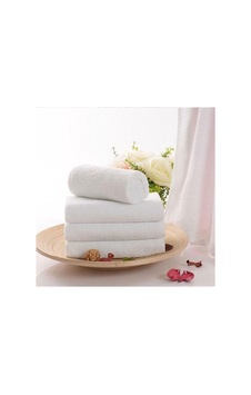 48 Adet Otel El Yüz Havlusu %100 1. Kalite Pamuk 230 Gram 50 90 Cm Beyaz