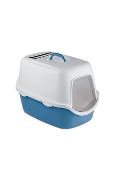 Stefanplast Cathy Filter Kapalı Kedi Tuvaleti Mavi Stefanplast Cathy Filter Kapalı Kedi Tuvaleti Mavi