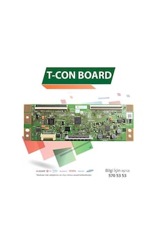 Samsung Runtk 5351tp - Ue32f5070 - Ue32f5570 - Cy-hf320bgsv1h - Lcd Led T-con Board Çok Renkli Samsung Runtk 5351tp - Ue32f5070 - Ue32f5570 - Cy-hf320bgsv1h - Lcd Led T-con Board Çok Renkli