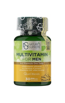 2 Adet Nature's Supreme Multivitamin For Men 30 Kapsül