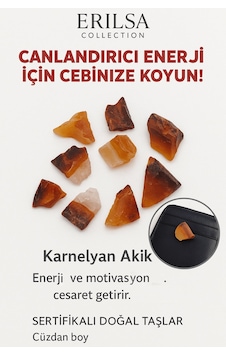Sertifikalı Ham Cüzdan Boy Karnelyan Akik Taşı Kütle- - Günlük Enerji Ve Özgüven Desteği Sertifikalı Ham Cüzdan Boy Karnelyan Akik Taşı Kütle- - Günlük Enerji Ve Özgüven Desteği