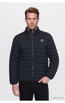 Wrangler Regular Fit Cepli Erkek Şişme Mont W2620117001 Siyah Wrangler Regular Fit Cepli Erkek Şişme Mont W2620117001 Siyah