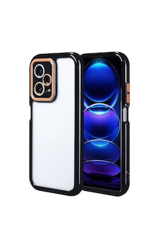Xiaomi Redmi Note 12 Pro 5g Uyumlu Kılıf Kamera Korumalı Renkli Kenar Ve Çerçeve Tasarımlı Kapak Xiaomi Redmi Note 12 Pro 5g Uyumlu Kılıf Kamera Korumalı Renkli Kenar Ve Çerçeve Tasarımlı Kapak