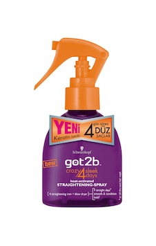 Schwarzkopf Got2b Straight 4 Gün Süren Düzleştirici Etkili Saç Spreyi 200 ML Schwarzkopf Got2b Straight 4 Gün Süren Düzleştirici Etkili Saç Spreyi 200 ML