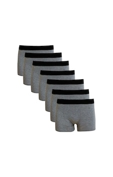 Darkzone Erkek Boxer Gri 7'Li Set - Dzn7777Gr Gri Darkzone Erkek Boxer Gri 7'Li Set - Dzn7777Gr Gri