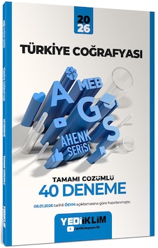Yediiklim 2026 Meb Ags Ahenk Serisi Türkiye Coğrafyası Tamamı Çözümlü 40 Deneme Yediiklim 2026 Meb Ags Ahenk Serisi Türkiye Coğrafyası Tamamı Çözümlü 40 Deneme