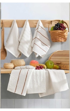 6 Lı Luna Naturel Mutfak Havlu Seti %100 Pamuklu 30x45 Cm Krem Diğer 6 Lı Luna Naturel Mutfak Havlu Seti %100 Pamuklu 30x45 Cm Krem Diğer