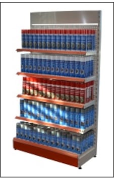 Raflı Stand 180 40 100