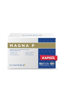 Vitafenix Magna P 60 Bitkisel Kapsül Vitafenix Magna P 60 Bitkisel Kapsül