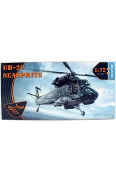 1/72 Kaman Uh-2c Seasprite Askeri Helikopter Maketi, Clear Prop Models 72017 1/72 Kaman Uh-2c Seasprite Askeri Helikopter Maketi, Clear Prop Models 72017