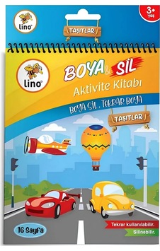 Boya Sil Aktivite Boyama Kitabı Araçlar A5 Ebat Boya Sil Aktivite Boyama Kitabı Araçlar A5 Ebat