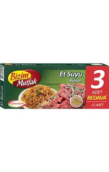 Bizim Mutfak Et Suyu Bulyon 3 x 120 G Bizim Mutfak Et Suyu Bulyon 3 x 120 G