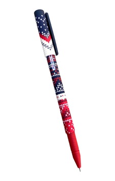 Maxx Vinson A12 Qouilt Desenli Jel Kalem 0.7 - Mavi Maxx Vinson A12 Qouilt Desenli Jel Kalem 0.7 - Mavi