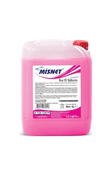 Misnet Sedefli Sıvı El Sabunu Pembe 5 L Misnet Sedefli Sıvı El Sabunu Pembe 5 L