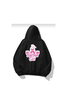 Buy Center Kadın Gym Baskılı Oversize Pamuklu Kapüşonlu Sweatshirt Hoodie Siyah2 Buy Center Kadın Gym Baskılı Oversize Pamuklu Kapüşonlu Sweatshirt Hoodie Siyah2
