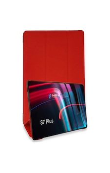 Cosmotex Newface Samsung Galaxy T970 Tab S7 Plus 12.4 Kılıf Tablet Smart Kılıf - Kırmızı Cosmotex Newface Samsung Galaxy T970 Tab S7 Plus 12.4 Kılıf Tablet Smart Kılıf - Kırmızı