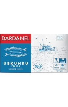 Dardanel Uskumru Fileto 125 G Dardanel Uskumru Fileto 125 G