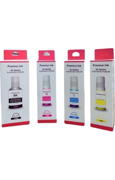 Perfix Pf Gı-41 B, Gı-41c, Gı-41y, Gı-41m Şişeli Mürekkep Set Perfix Pf Gı-41 B, Gı-41c, Gı-41y, Gı-41m Şişeli Mürekkep Set