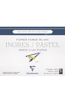 Clairefontaine İngres Pastel Blok 18x24 25 Yaprak. 130gr - 96481c