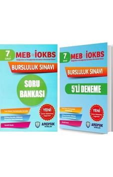Ardışık Yayınları 7. Sınıf 2025 Bursluluk Sınavı Soru Bankası Ve Deneme Seti 2 Kitap Ardışık Yayınları 7. Sınıf 2025 Bursluluk Sınavı Soru Bankası Ve Deneme Seti 2 Kitap
