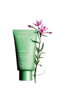 Clarins Sos Pure Rebalancing Clay Mask For Oily Skin 75Ml. Clarins Sos Pure Rebalancing Clay Mask For Oily Skin 75Ml.