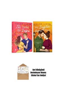 2 Kitap Set / İki Yanlış Bir Doğru + Hiç Değilse Nefret Olsun + Okuma Sticker'ları 2 Kitap Set / İki Yanlış Bir Doğru + Hiç Değilse Nefret Olsun + Okuma Sticker'ları