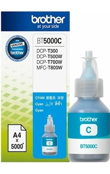 Brother Bt5000C Mavi Tanklı Sistem Mürekkebi Brother Bt5000C Mavi Tanklı Sistem Mürekkebi