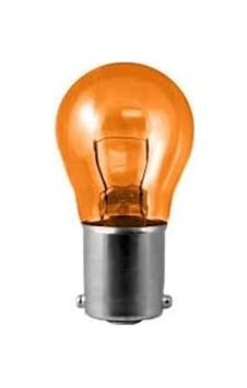 Ampul Sinyal Düz 12v 21w 93 Tek Duy Sarı
