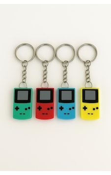 Retro Mini Oyun Konsolu Tasarımlı Anahtarlık Renkli Gameboy Anahtarlık Sarı Retro Mini Oyun Konsolu Tasarımlı Anahtarlık Renkli Gameboy Anahtarlık Sarı